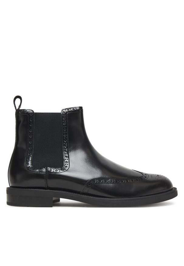 TOMMY HILFIGER - Sztyblety Tommy Hilfiger. Kolor: czarny