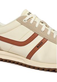 BOSS Sneakersy Zayn 50562818 Beżowy. Kolor: beżowy. Materiał: materiał #3