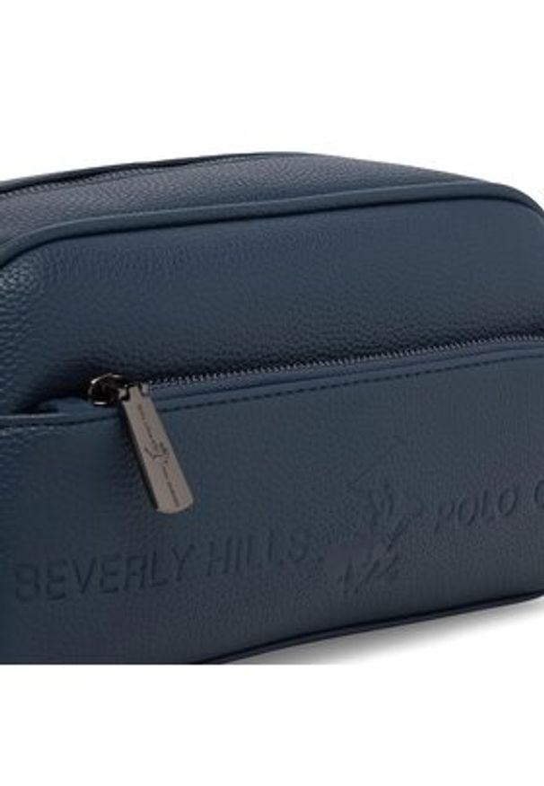 Beverly Hills Polo Club Kosmetyczka KON-008-SS24 Granatowy. Kolor: niebieski. Materiał: materiał, poliester