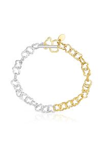 Tous bransoletka ze srebra pokrytego złotem. Materiał: złote, srebrne. Kolor: złoty #4