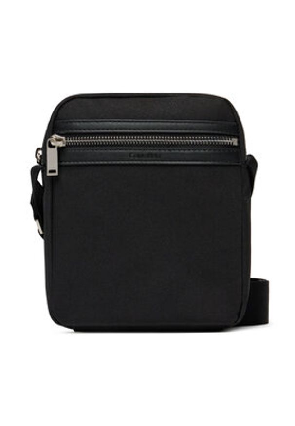 Calvin Klein Saszetka Contrast Reporter LV04D3175G Czarny. Kolor: czarny. Materiał: materiał