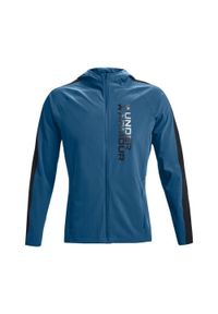 Kurtka do biegania męska Under Armour OutRun The Storm Jacket. Kolor: niebieski. Sport: bieganie