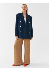 MICHAEL Michael Kors Marynarka MF3103WENX Granatowy Relaxed Fit. Kolor: niebieski. Materiał: syntetyk #4