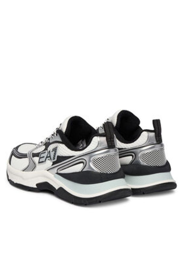 EA7 Emporio Armani Sneakersy X8X249 XK446 MZ492 Kolorowy. Materiał: skóra. Wzór: kolorowy