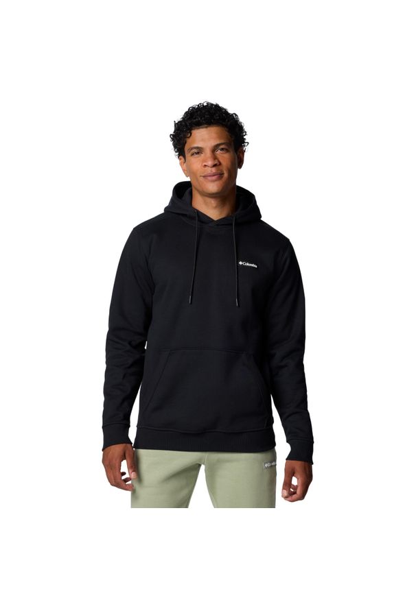 columbia - Bluza dresowa sportowa męska Meridian Creek Hoodie. Kolor: czarny. Materiał: bawełna, poliester