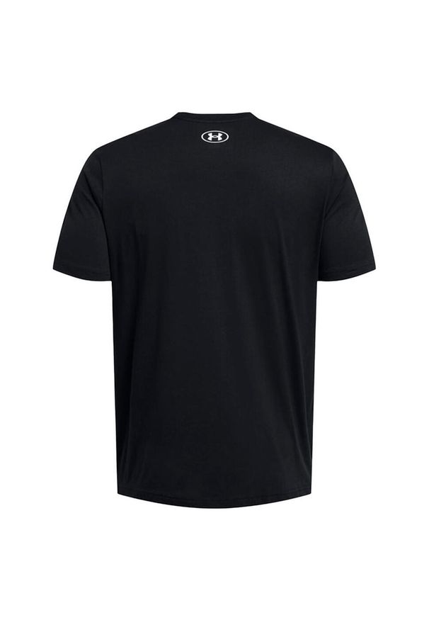 Under Armour - T-shirt Męski Logo Sportstyle. Kolor: czarny. Sport: turystyka piesza