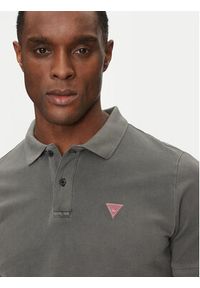 Guess Polo F5GP00 K9WF1 Szary Regular Fit. Typ kołnierza: polo. Kolor: szary. Materiał: bawełna #3