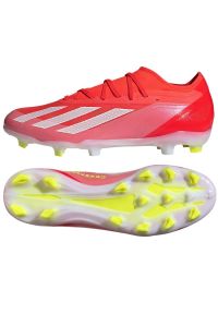 Adidas - Buty piłkarskie adidas X Crazyfast Pro Fg M IG0600 czerwone. Zapięcie: sznurówki. Kolor: czerwony. Materiał: syntetyk, guma. Sport: piłka nożna #5