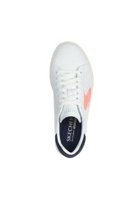skechers - Buty do chodzenia damskie Skechers Eden Lx-top Grade. Okazja: na co dzień. Zapięcie: sznurówki. Kolor: niebieski, biały, różowy, wielokolorowy. Materiał: materiał. Szerokość cholewki: normalna. Sport: turystyka piesza