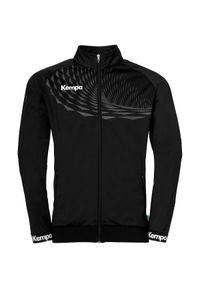 KEMPA - Kurtka z dresu Kempa Wave 26 Poly. Kolor: szary, czarny, wielokolorowy, biały. Materiał: dresówka. Sport: piłka ręczna #1