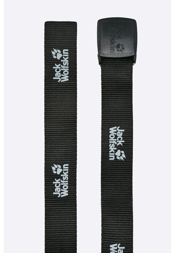 Jack Wolfskin - Pasek Secret. Kolor: czarny