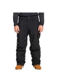 Męskie Spodnie Quiksilver Porter PANTS. Kolor: czarny. Sezon: zima. Sport: narciarstwo #1