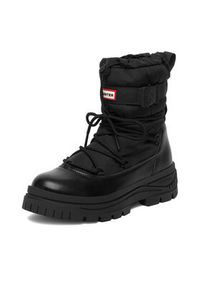 Hunter Śniegowce CEO-H8-378 Czarny. Kolor: czarny. Materiał: materiał #9