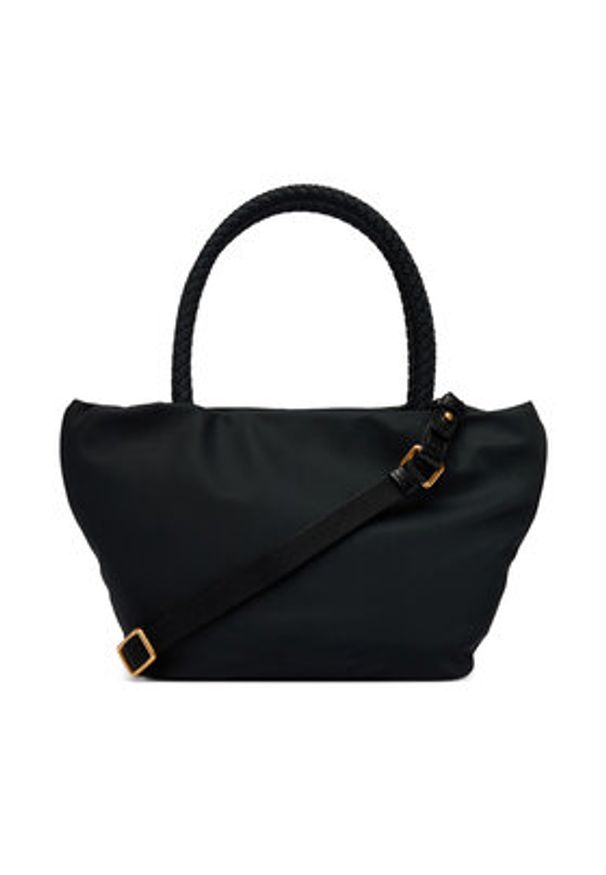 TOMMY HILFIGER - Tommy Hilfiger Torebka Th Marina Bucket Nylon AW0AW18831 Czarny. Kolor: czarny