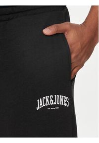 Jack & Jones - Jack&Jones Szorty sportowe Josh 12248833 Czarny Comfort Fit. Kolor: czarny. Materiał: bawełna. Styl: sportowy