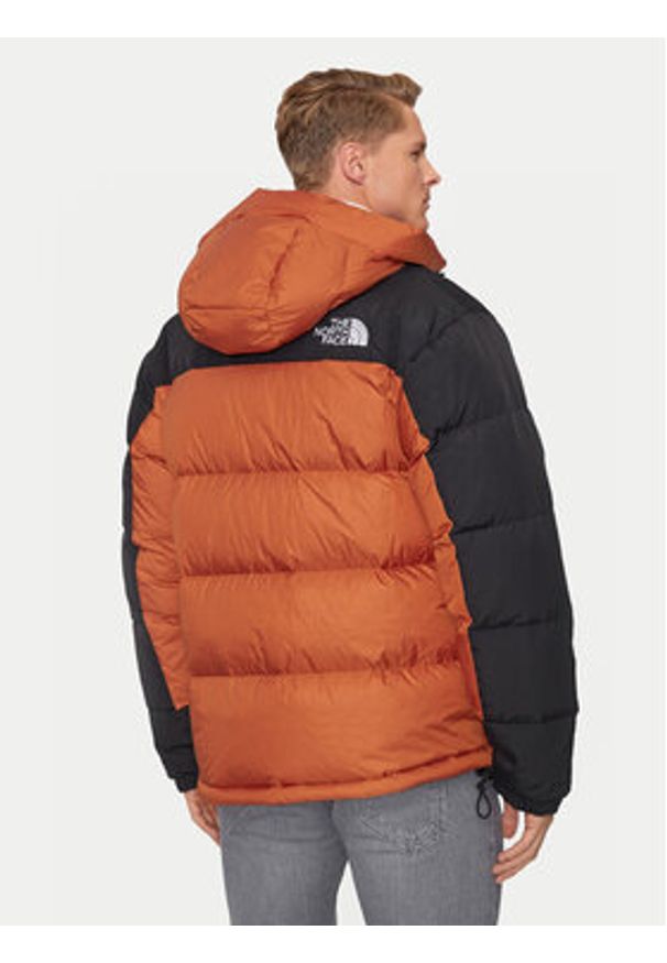 The North Face Kurtka puchowa Himalayan NF0A4QYX Pomarańczowy Regular Fit. Kolor: pomarańczowy. Materiał: syntetyk
