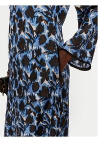 Munthe Sukienka koszulowa Malaysia 243132324336 Niebieski Loose Fit. Kolor: niebieski. Materiał: jedwab. Typ sukienki: koszulowe #4