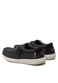 Hey dude - Hey Dude Mokasyny Wally Sport Mesh 40403-066 Czarny. Kolor: czarny. Materiał: materiał. Styl: sportowy #5
