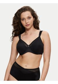 Triumph Biustonosz z fiszbiną True Shape Sensation 10186010 Czarny. Kolor: czarny. Materiał: syntetyk #1