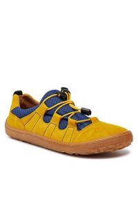 Froddo Sneakersy Barefoot Track G3130243-3 D Żółty. Kolor: żółty. Materiał: materiał #4