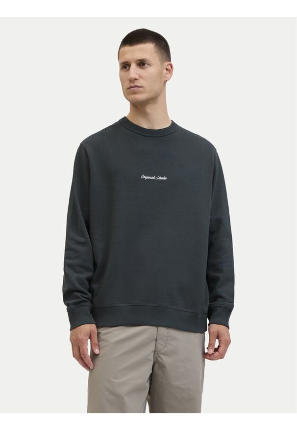 Jack & Jones - Jack&Jones Bluza Norrebro 12282893 Szary Relaxed Fit. Kolor: szary. Materiał: bawełna
