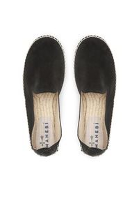 Manebi Espadryle Flat Espadrilles K 1.0 C0 Czarny. Kolor: czarny. Materiał: skóra, zamsz #4