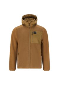 Polar z kapturem Whistler Makaloo. Typ kołnierza: kaptur. Kolor: żółty. Materiał: polar. Sezon: jesień