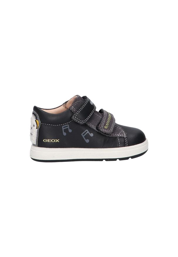 Geox - Buty GEOX 139938 Czarny. Kolor: czarny. Materiał: skóra. Sport: turystyka piesza