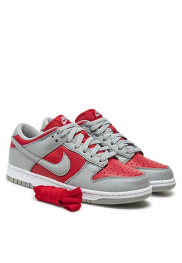 Nike Sneakersy Dunk Low Qs FQ6965 600 Szary. Kolor: szary. Materiał: skóra