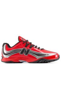 Buty unisex New Balance URC565WC - czerwone. Kolor: czerwony. Materiał: materiał, syntetyk, guma, skóra. Szerokość cholewki: normalna. Sport: bieganie #1