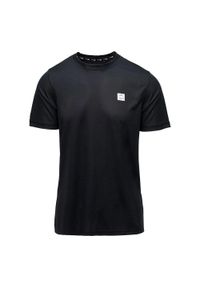 Elbrus - Męska Koszulka Z Krótkim Rękawem Daven. Kolor: czarny. Długość rękawa: krótki rękaw. Długość: krótkie. Sport: turystyka piesza #1