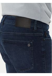 BOSS Szorty jeansowe Delaware Shorts Bo 50537815 Granatowy Slim Fit. Kolor: niebieski. Materiał: bawełna #3