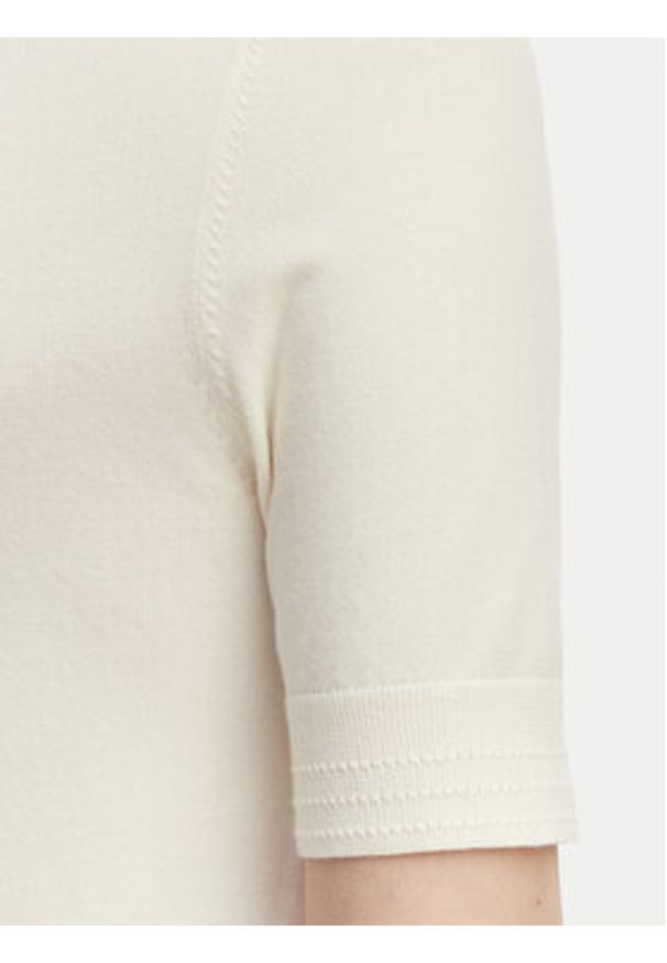 TOMMY HILFIGER - Tommy Hilfiger Sweter WW0WW49705 Żółty Slim Fit. Kolor: żółty. Materiał: bawełna