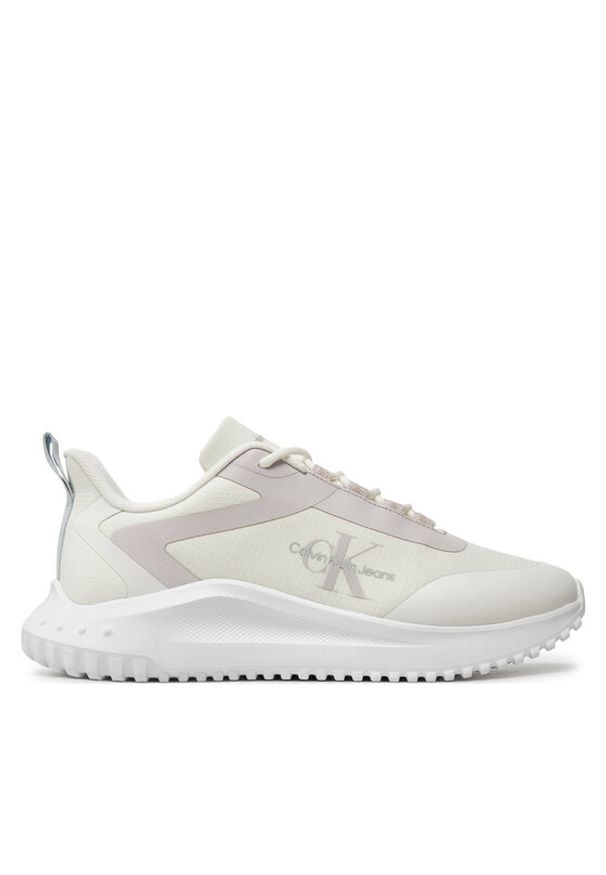 Calvin Klein Jeans Sneakersy Eva Runner Low Lace Mix Ml Wn YW0YW01442 Biały. Kolor: biały. Materiał: materiał