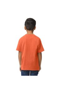 GILDAN - Koszulka Dziecięca/dziecięca Softstyle Midweight T-shirt. Kolor: pomarańczowy, żółty, wielokolorowy