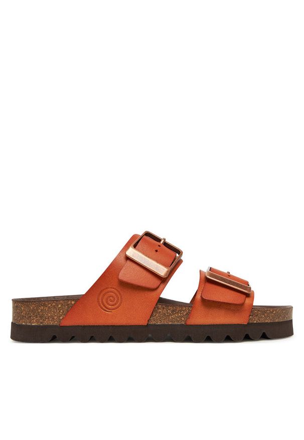 Klapki Dr. Brinkmann. Kolor: pomarańczowy