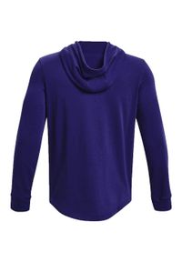 Under Armour - Męska Bluza Z Kapturem Rival Terry. Typ kołnierza: kaptur. Kolor: niebieski