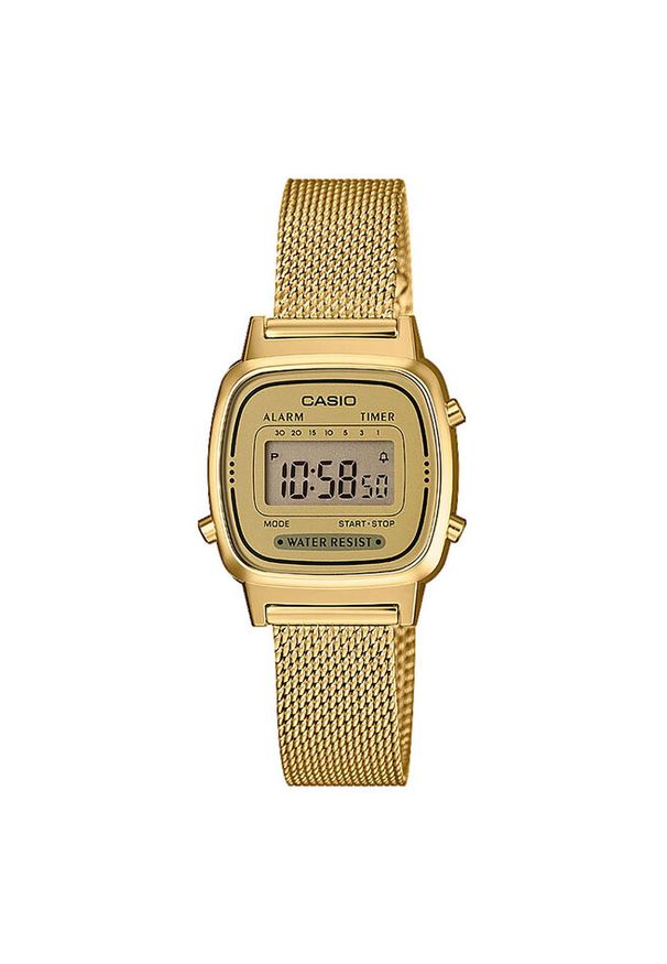 Zegarek Casio. Kolor: złoty. Styl: vintage