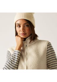 Regatta - Kamizelka damska polarowa Frankie Borg. Kolor: beżowy. Materiał: polar. Styl: elegancki #1
