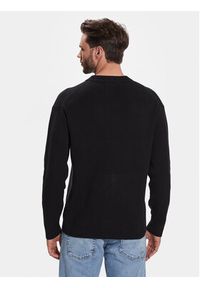 Calvin Klein Jeans Sweter J30J322859 Czarny Regular Fit. Kolor: czarny. Materiał: bawełna #3