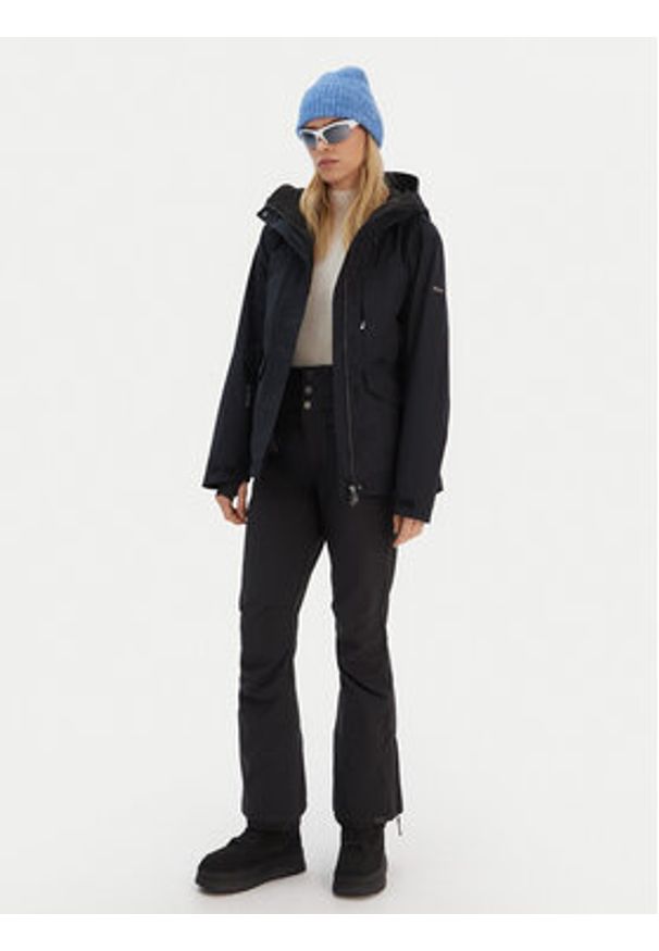 Roxy Kurtka narciarska Gore-Tex Stormday ERJTJ03507 Czarny Tailored Fit. Kolor: czarny. Materiał: syntetyk. Technologia: Gore-Tex. Sport: narciarstwo