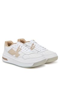 Under Armour Sneakersy UA W Court 96 Suede 3028766 Biały. Kolor: biały. Materiał: zamsz, skóra #5