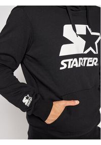 Starter Bluza SMG-001-BD Czarny Regular Fit. Kolor: czarny. Materiał: bawełna #3