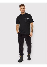 CATerpillar T-Shirt 2511870 Czarny Regular Fit. Kolor: czarny. Materiał: bawełna #3