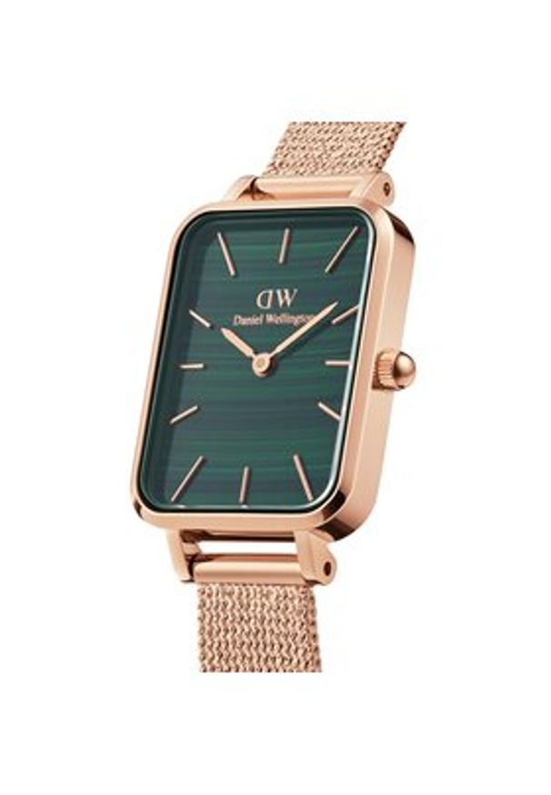 Daniel Wellington Zegarek Quadro DW00100437 Złoty. Kolor: złoty