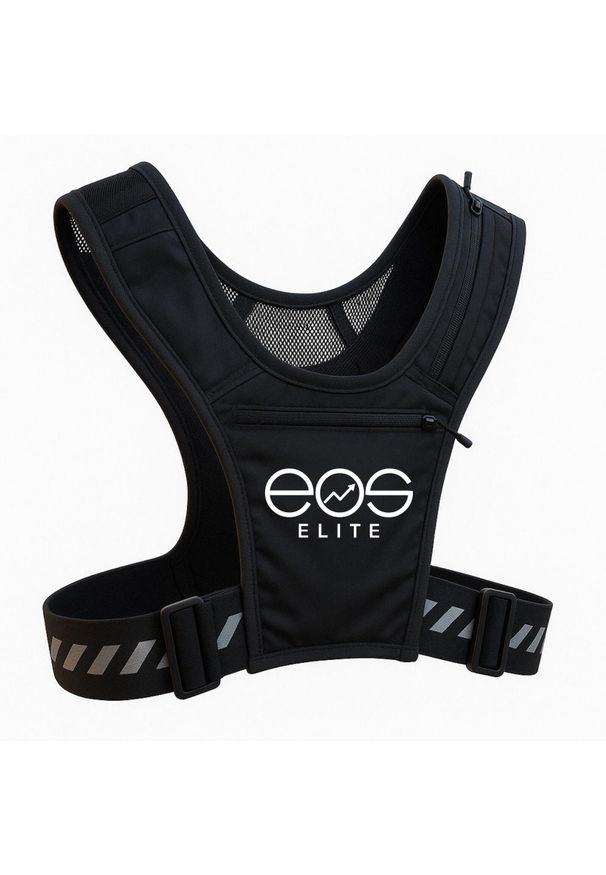 EOS ELITE - Kamizelka do biegania Eos Elite. Kolor: czarny. Sport: bieganie