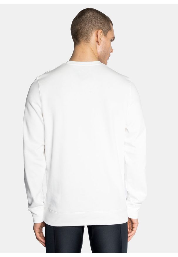 Bluza męska Under Armour Rival Terry Crew (1361561-112). Okazja: na co dzień. Kolor: biały. Styl: casual