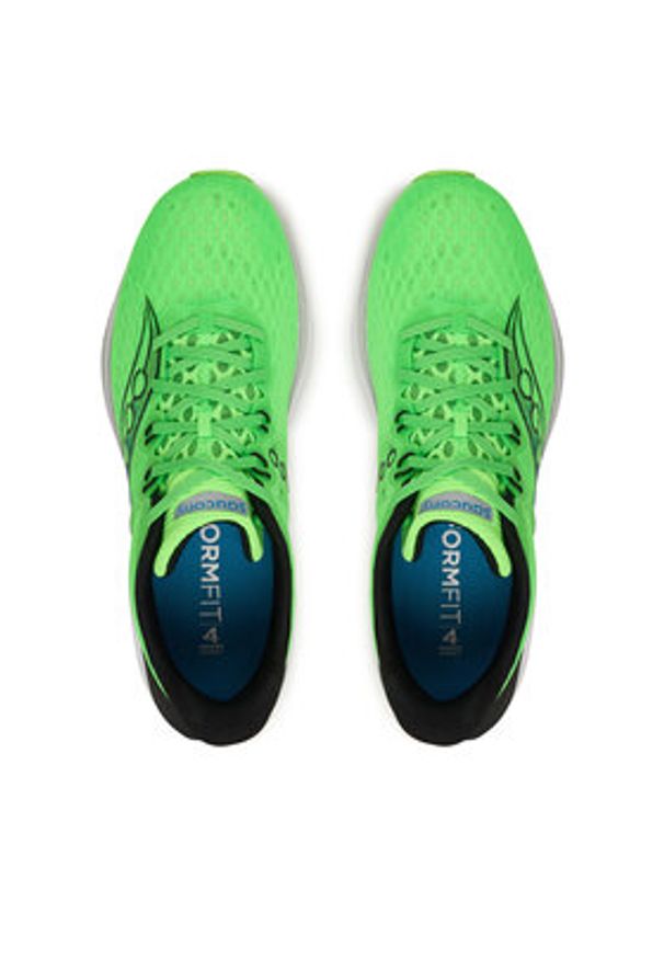 Saucony Buty do biegania Kinvara 16 S21020 Zielony. Kolor: zielony. Materiał: materiał