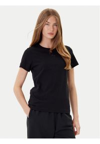 Pinko - PINKO T-Shirt Bussolotto 100355 A2RD Czarny Regular Fit. Kolor: czarny. Materiał: bawełna