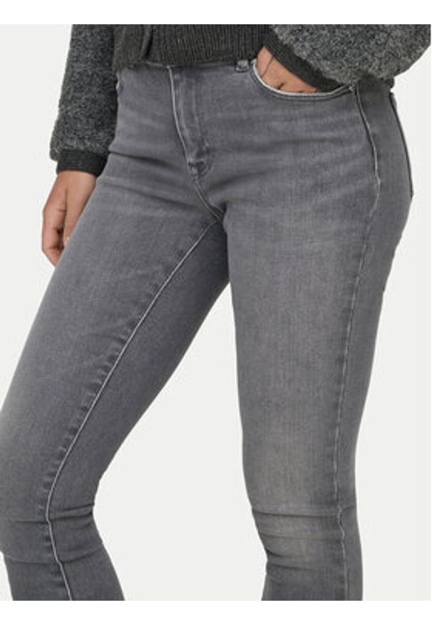 only - ONLY Jeansy Shape 15301733 Szary Skinny Fit. Kolor: szary